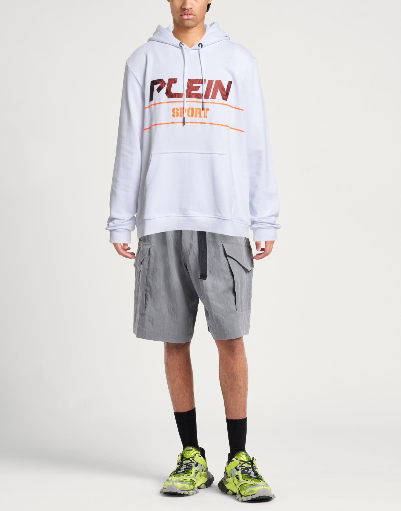 Plein Sport Sudadera Hombre Blanco M,XL Hombre