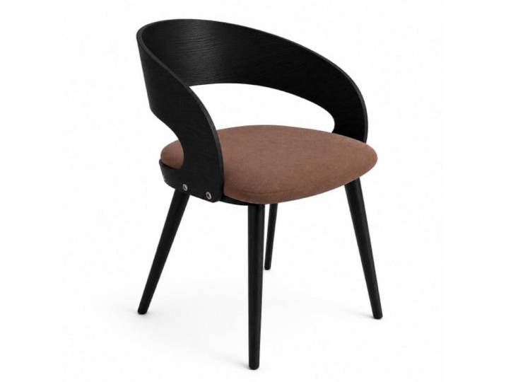 Sepro Meble Stuhl Schwarz 105, 52x48x47 cm, Esszimmer, Stühle