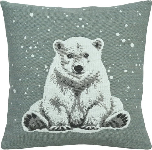 Sander sierkussenhoes Arktos 45x45 cm Blue Fox