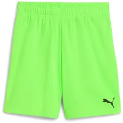 PUMA teamGOAL Shorts Kinder 20 - green glare/puma black 152