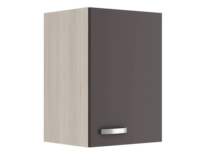 Armoire suspendue 40cm Gris/Anthracite/Imitation acacia