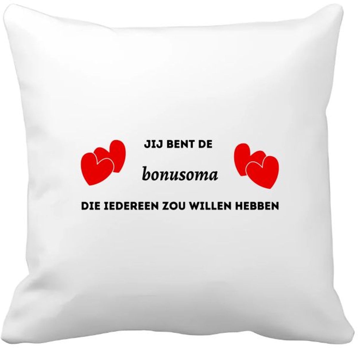Akyol Kussenhoes Oma - Cadeau voor de beste oma - 40 x 40 cm