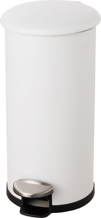 Helit Vuilnisbak voor organisch afval model The Zinc 12 liter wit