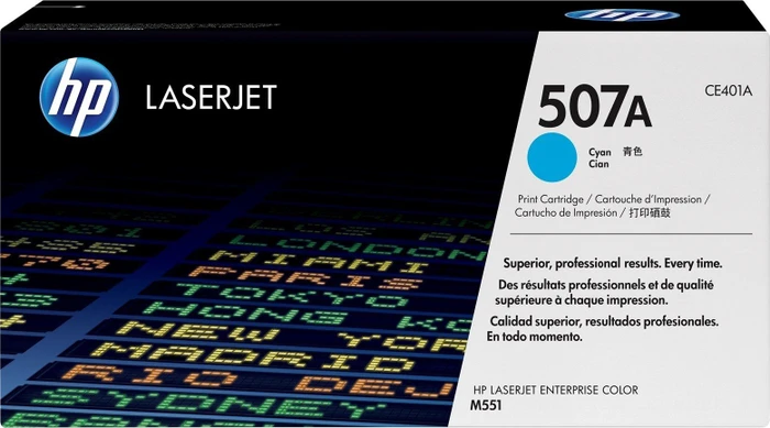 HP CE401A Nr. 507A Cyan Original, 6000 Seiten