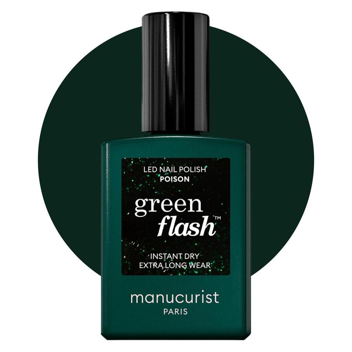 Manucurist Flash Nagellack Poison (Grün, Farblack) (MAN51376)