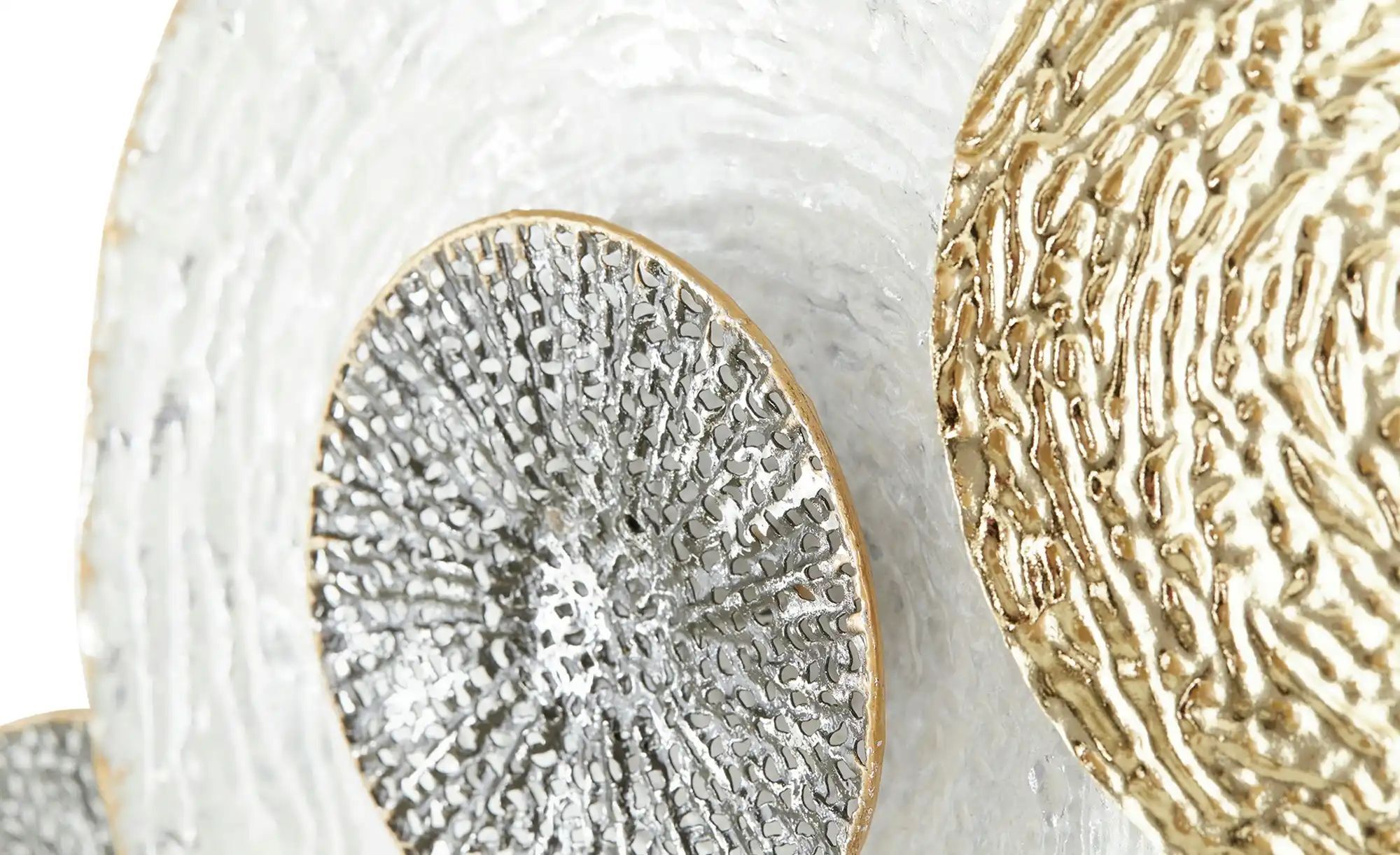 Höffner Wanddekoration   ¦ gold ¦ Metall ¦ Maße (cm): B: 50 H: 91 T: 5.7