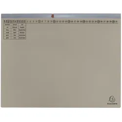 Exacompta Exaflex Premium Hängehefter Amtsheftung DIN A4 grau