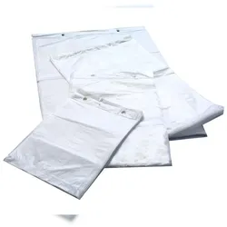 VEPATIM 200x Folienzuschnitte HDPE geblockt mit 2 Aufhängelöcher 370 x 570 + 30mm