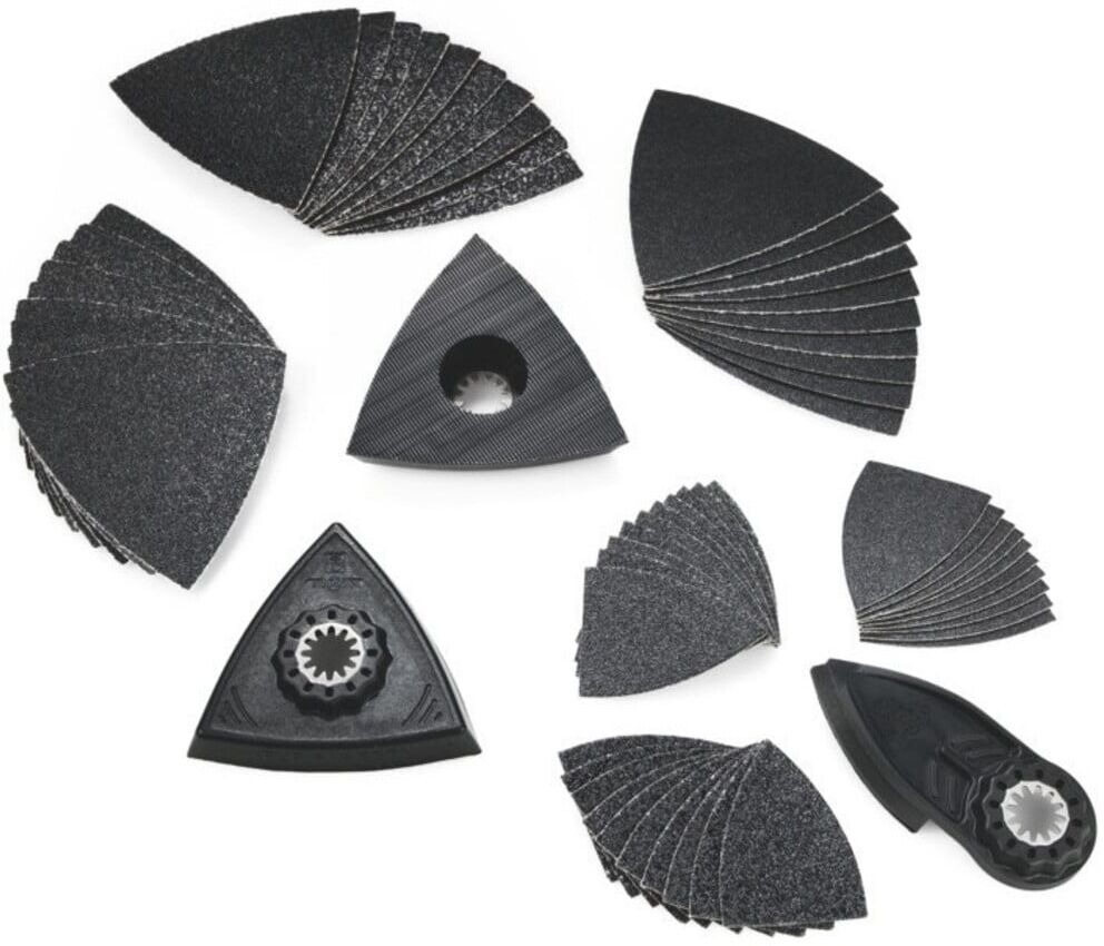 Fein Best of Starlock SANDING Set für Oszillierer mit Zubehör für Schleifarbeiten, 33-teilig, 35222967040 (35222967040   35222967040)