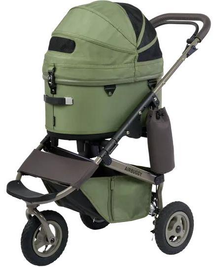 AirBuggy DOME 3 Premier Set, Kinderwagen, Standardausführung, mosgrün