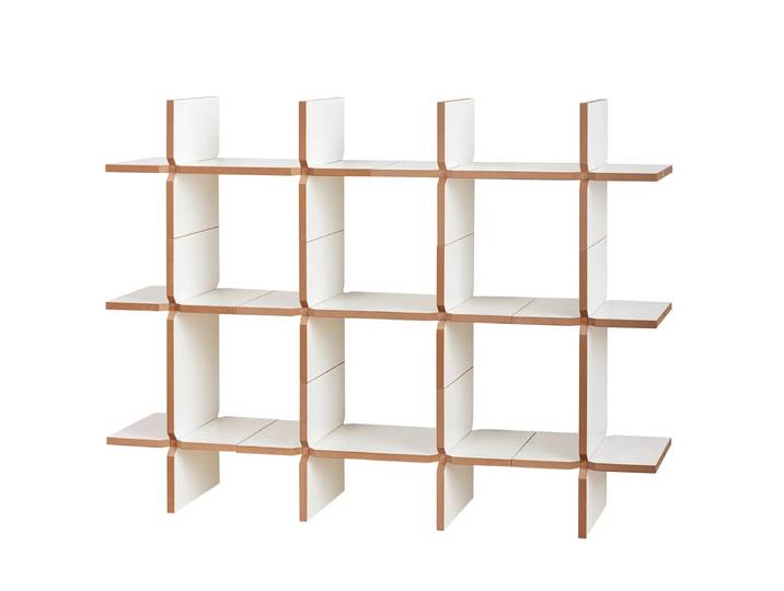 Tojo - solo Regalsystem Modul 6, weiss