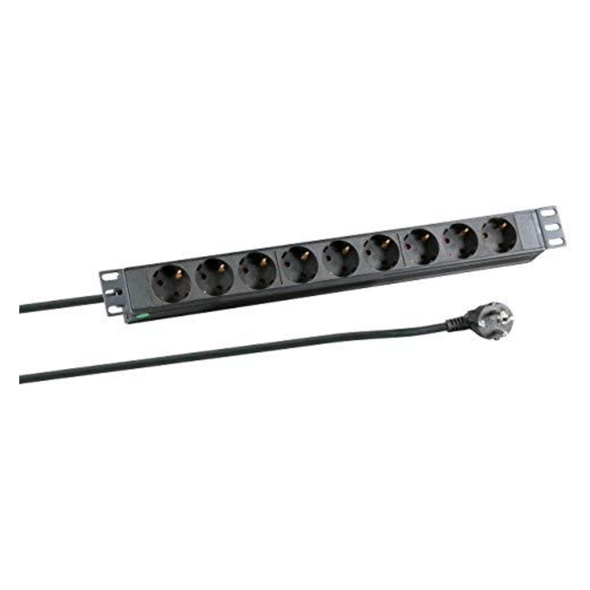 EFB Elektronik Steckdosenleiste (9x, CEE 7/3, 2 m) (EK631DE.1)