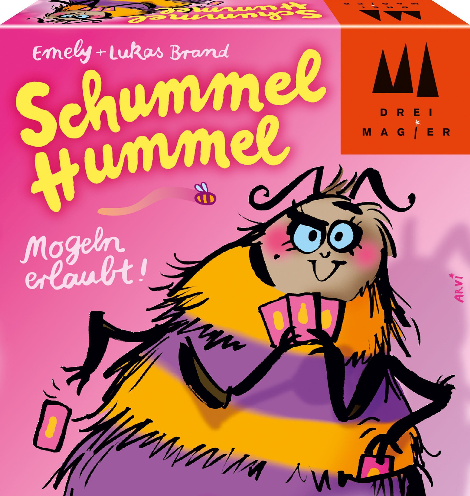Schmidt Spiele Drie Magiërs Schummel Hummel kaartspel
