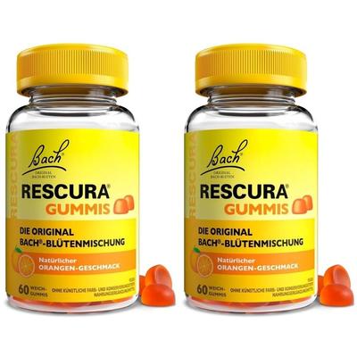 Bachblüten Original Rescura Gummis Orange x2 2x60 St Kaudragees