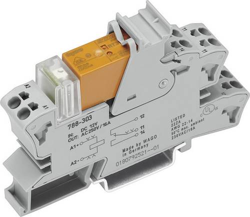 WAGO Kontakttechnik Stecksockel m.Relais 788-312