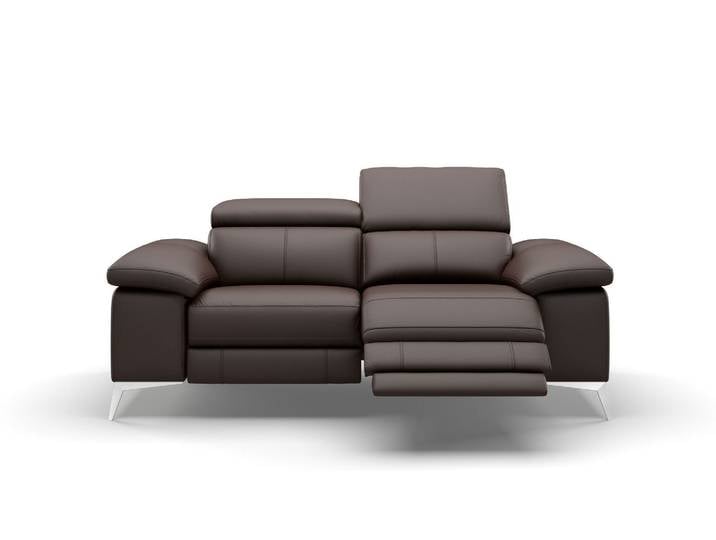 Leder 2-Sitzer Relaxfunktion MILANO Sofa Couch