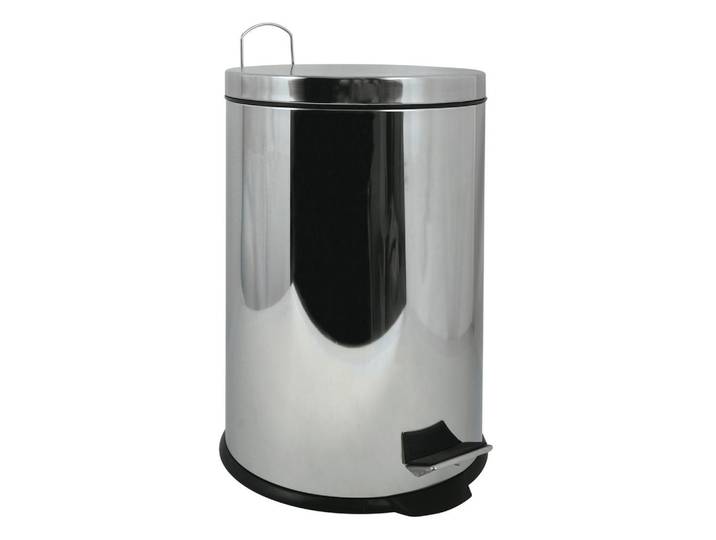 Spirella Treteimer, Edelstahlfarben, Kunststoff, 20 l, 36x45x36 cm, Haushalt & Reinigung, Reinigung, Eimer & Abfallsysteme