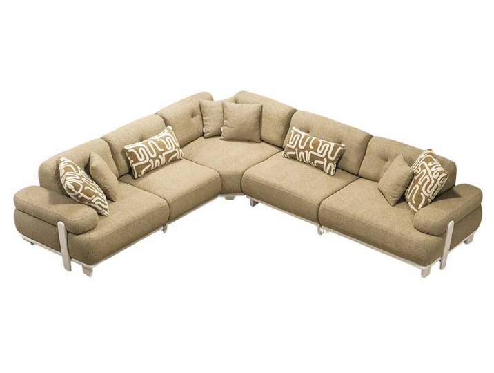Villa Möbel Ecksofa Panda, 1 Teile, mit Schlaffunktion durch verstellbare Rückenlehne