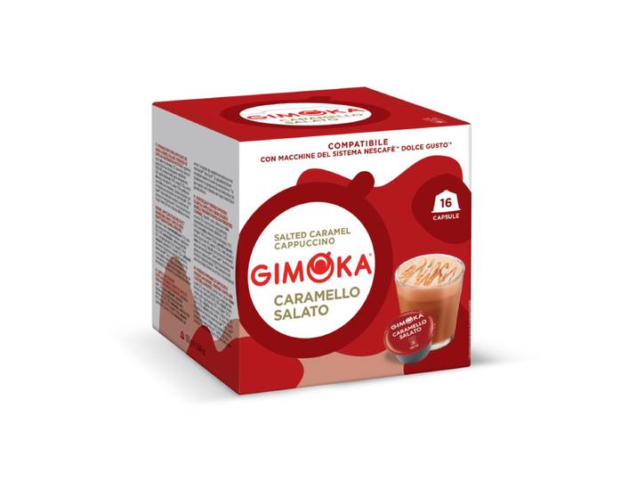 GIMOKA Dolce Gusto Compatible Capsules Salted Caramel 16 capsules 160 g