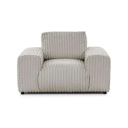 S-STYLE Sessel  Mollis ¦ grau ¦ Maße (cm): B: 119 H: 79
