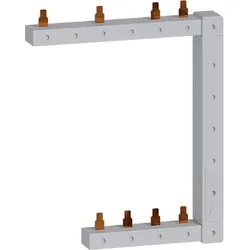 Hager KCF963R Phasenschiene senkrecht 63A rechts L1N-L2N-L3N zu L1L2L3N 125mm 2-reihig