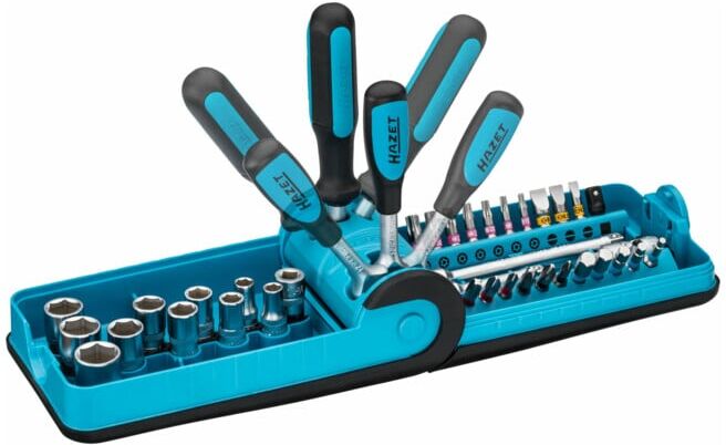 Jeu de douilles et d'embouts-tournevis « SmartCase » HAZET (856-1)