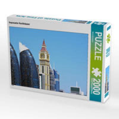 CALVENDO Puzzle Imposante Hochhäuser 2000 Teile Lege-Größe 90 x 67 cm Foto-Puzzle Bild von Nina Schwarze