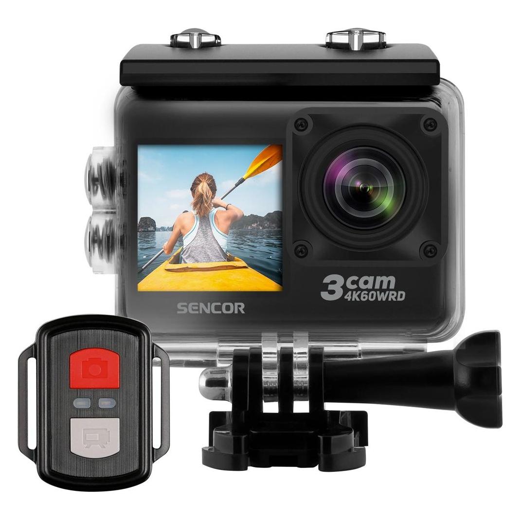 Sencor 3CAM 4K60WRD / Aussenkamera / 5K@30FPS / Sichtfeld: 170° / WLAN / microSD (30p) (8590669369966)