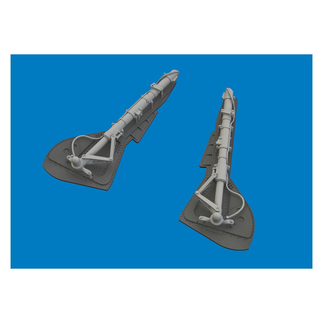 Eduard Fw 190A-8 undercarriage legs PRINT for (6481178)