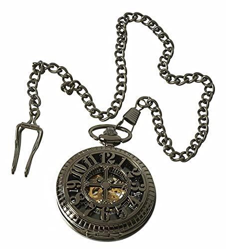 Automatisch zakhorloge mechanisch Peaky Blinders Vintage Double Hunter