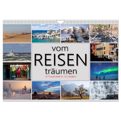vom Reisen träumen (Wandkalender 2026 DIN A4 quer), CALVENDO Monatskalender