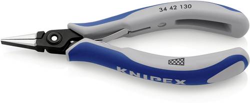 Knipex 34 42 130 Werkstatt Flachzange Chrom-Vanadium Kugellagerstahl 130mm