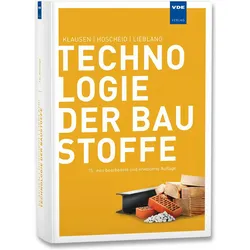 Technologie der Baustoffe, Fachbücher von Rudolf Hoscheid, Peter Lieblang, Dietmar Klausen