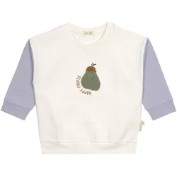 Lässig Sweatshirt Birne Little Gang, natur | mehrfarbig, 62