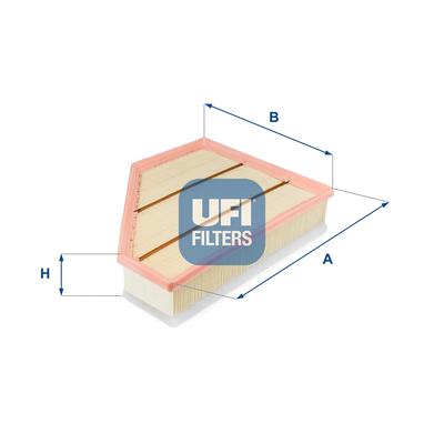 UFI Luftfilter 3035700 Filtereinsatz 60mm für BMW