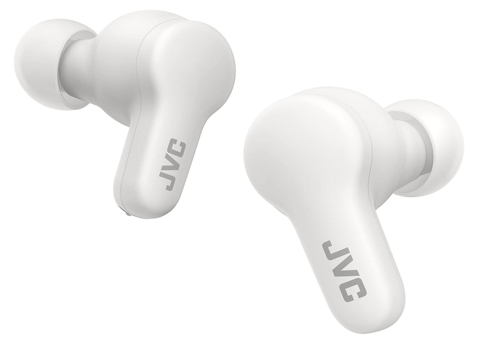 JVC HA-Z77T-W Gumy True Wireless oordopjes met elastomeer oordopjes, Wit