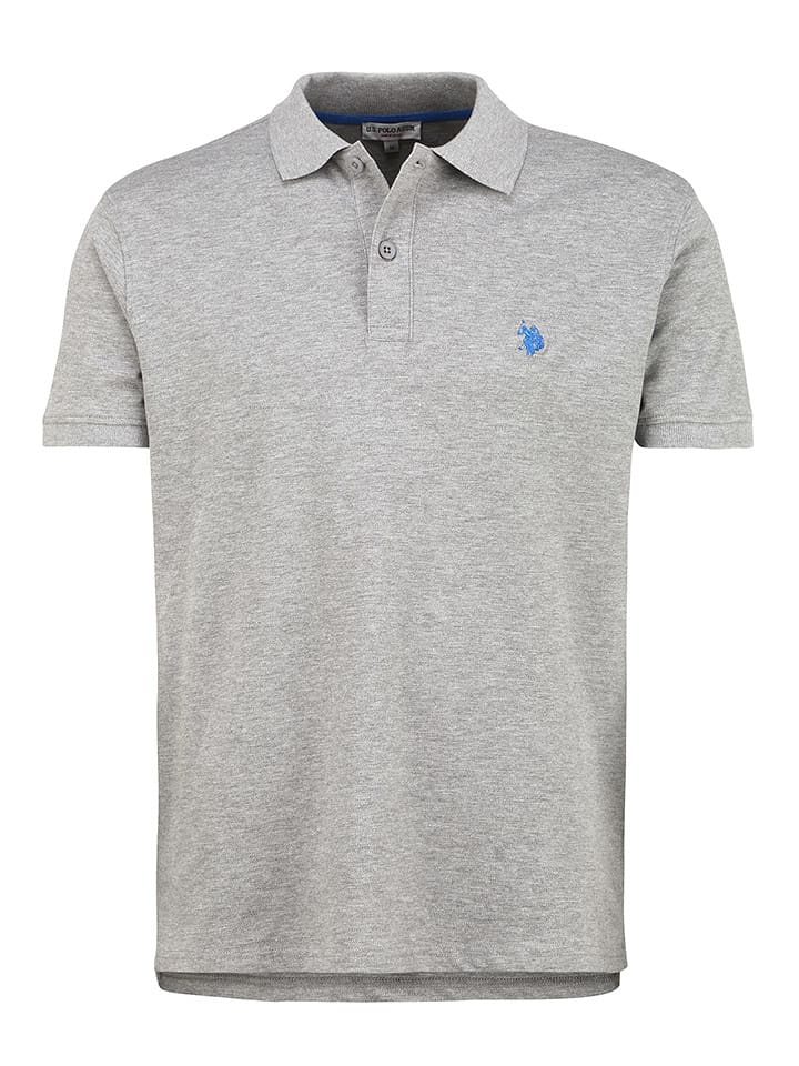 U.S. Polo Assn. Poloshirt in Grau - XXL