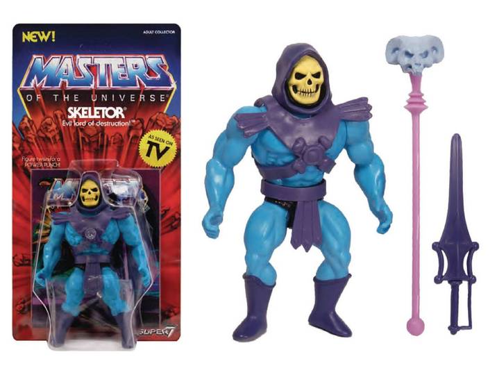 Super7 Actionfigur MASTERS OF THE UNIVERSE VINTAGE WAVE 1 SKELETOR ACTIONFIGUR