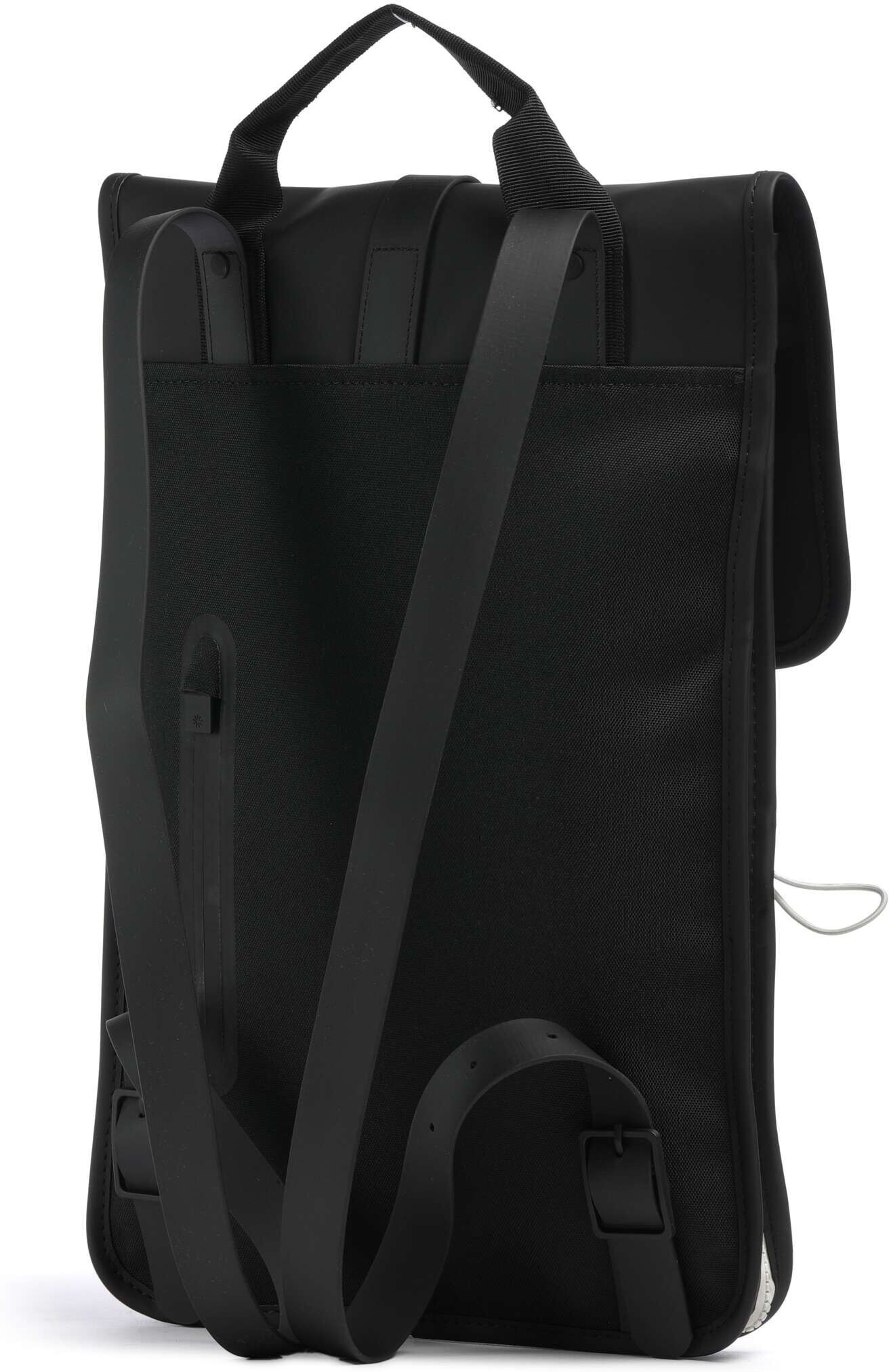 Rains Mini Rucksack, schwarz