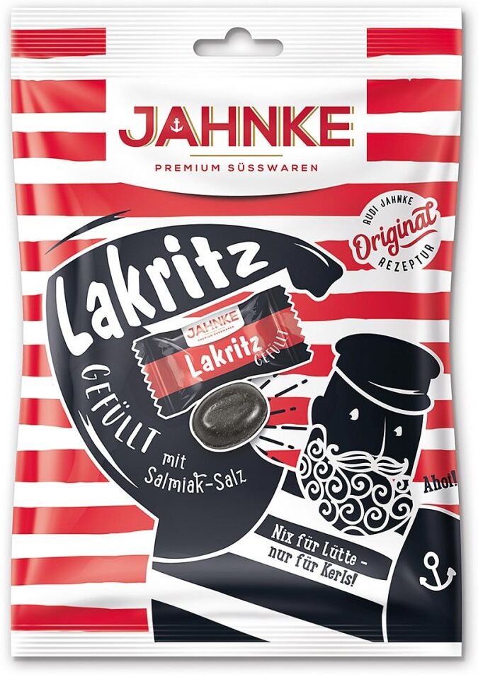Pharma Peter Jahnke Lakritz Bonbons gefüllt mit Salmiak-Salz