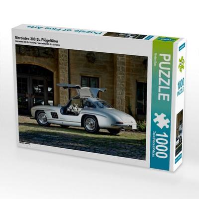 CALVENDO Puzzle Mercedes 300 SL Flügeltürer | 1000 Teile Lege-Größe 64x48cm Foto-Puzzle für glückliche Stunden