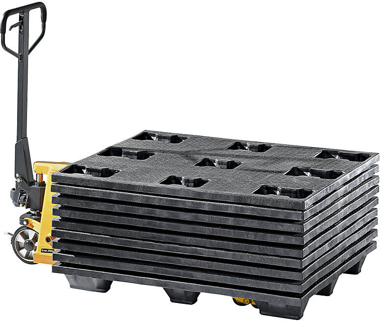kaiserkraft Industrie-Stapelpalette, LxB 1200 x 1000 mm, geschlossen, ab 10 Stk