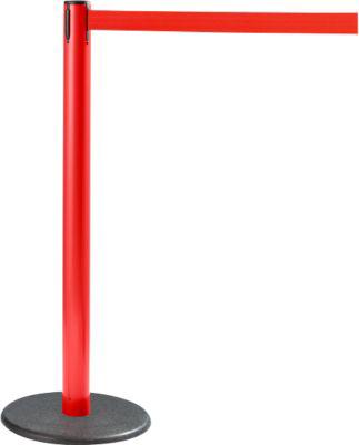 RS-GUIDESYSTEMS® Gurtpfosten GLA 28, rot, Gurt rot