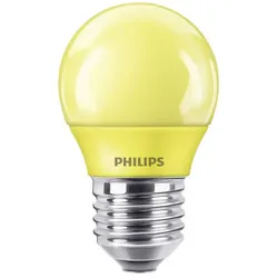 PHILIPS LED Colored Yellow E27 P45 3.1W Tropfenlampe Lichtfarbe: Gelb