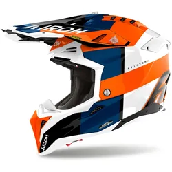 Airoh Off Road Helm Aviator 3 Monarch Orange Gloss S