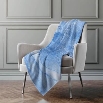 Addison Rugs Premium Machine Washable Modern Abstract Sherpa Throw Blanket