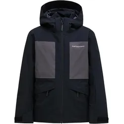 Peak Performance, Unisex, Skijacke, Kid's Gravity Insulated Jacket (140), Schwarz, Grau