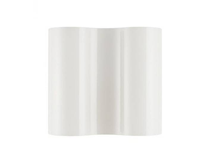FOSCARINI lampe murale applique DOUBLE (Blanc - Verre soufflé et métal verni)