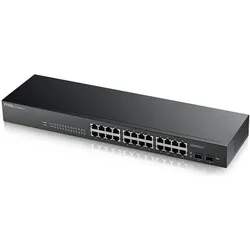 Zyxel GS1900-24 V2 24-PORT GBE L2 (24 Ports), Netzwerk Switch, Schwarz