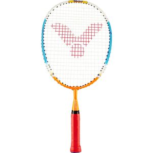 VICTOR Badmintonschläger Starter, aus Stahl & Aluminium, steif, 88 Gramm